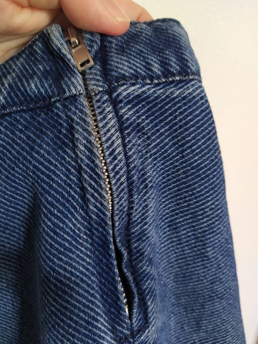 Jardineira com Saia em ganga