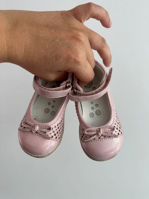 Sapatos Rosa/Prateado Chicco Nº 22