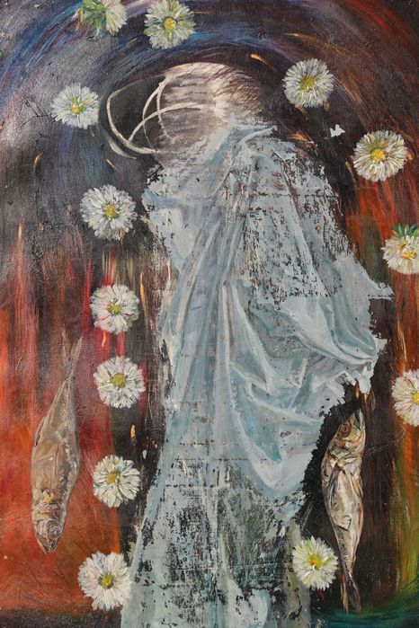 Pintura da artista de Miami Sheila Fraga