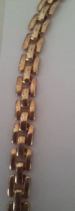 Gargantilha corrente com 40 cm banhada a ouro 18K