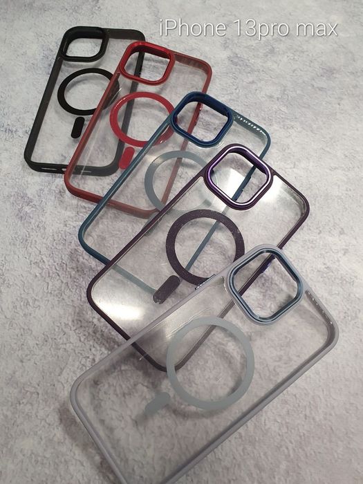 Чохол Силікон Накладка Бампер Айфон Iphone 11 12 13 pro Max MagSafe