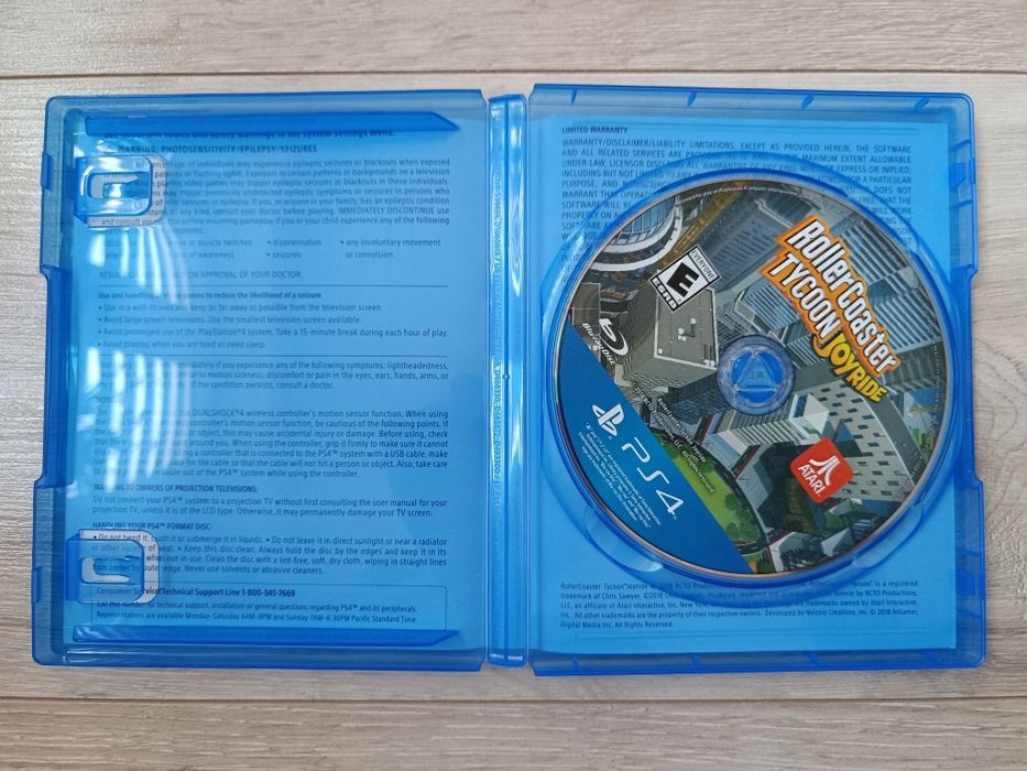 Gra PS4 - VR Roller Coaster Tycoon Joyride