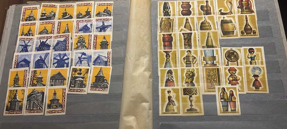 спічечні етікетки 15 сторінок (без альбому)