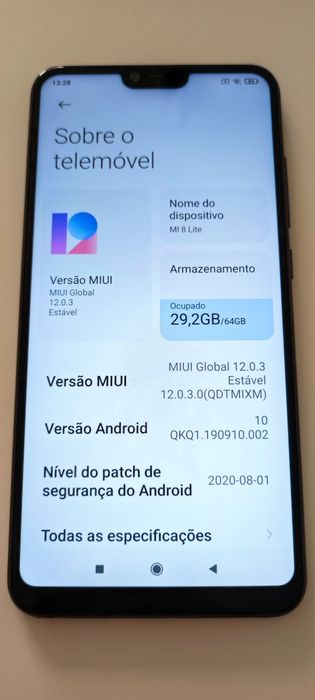 Xiaomi MI 8 Lite Leia o anuncio