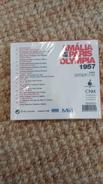 Amália Rodrigues - Olympia - Paris 1957