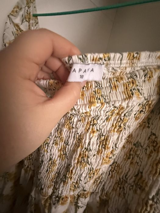 Сукня з льону натуральна