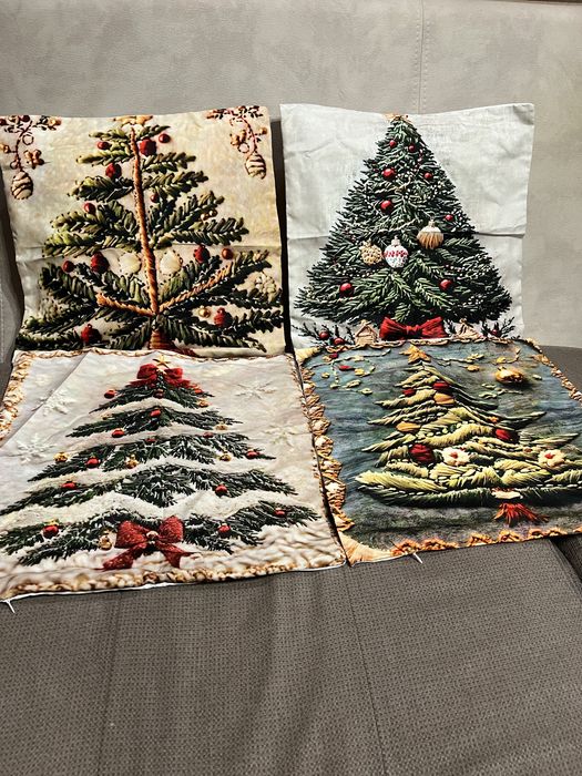 наволочки на подушки размер 44х44 см новогодние