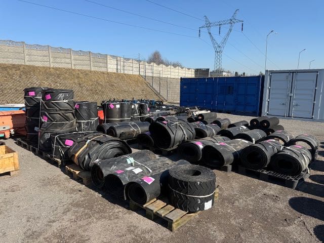 TAŚMA transportowa do rębaka kruszarki przesiewacza