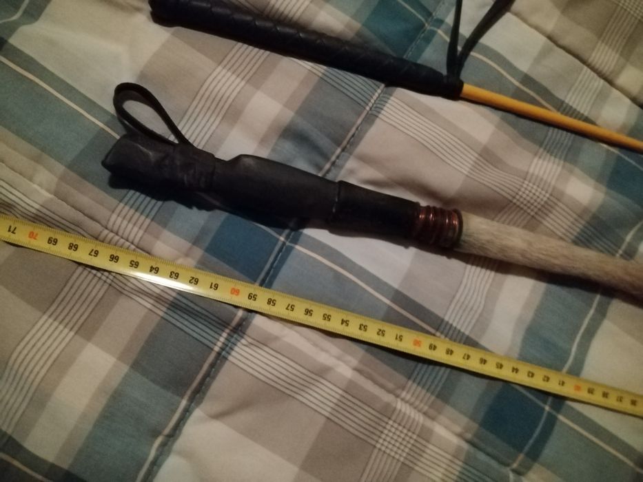 Sticks/Pingalins/Chicotes
De cavalo, com um deles todo com pelo de cav