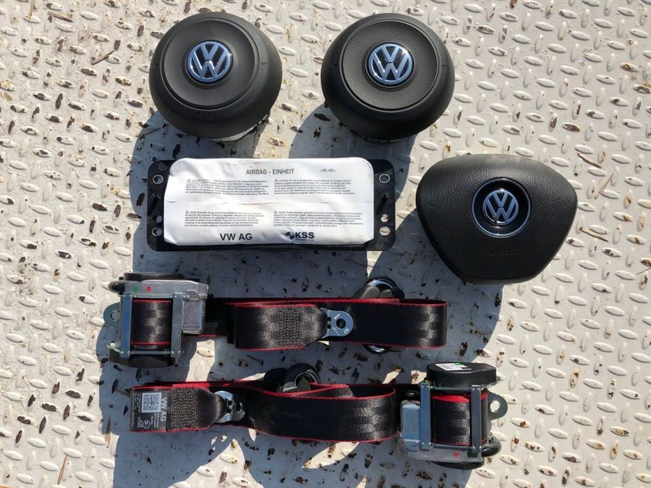 VW CRAFTER 7C PODUSZKI AIRBAG PODUSZKA PASY PAS