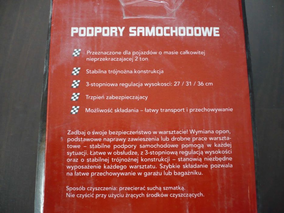 kobyłk samochodowe podpory 2t