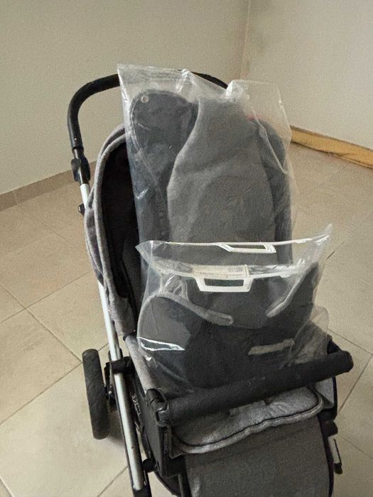 Carrinho + cadeira + isofix bebecar