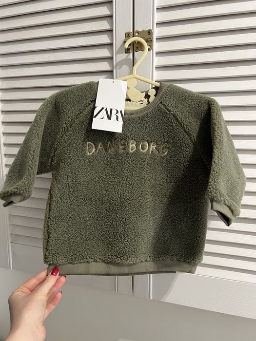 Bluza niemowlęca Zara r.74 gruba ciepła Daneborg