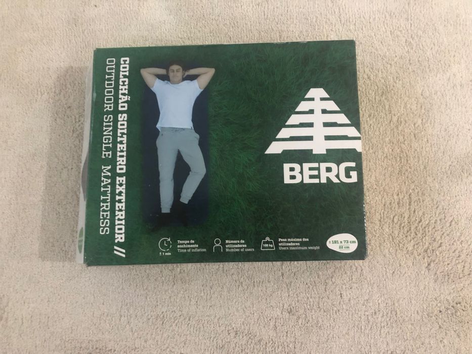 Colchão solteiro da Berg