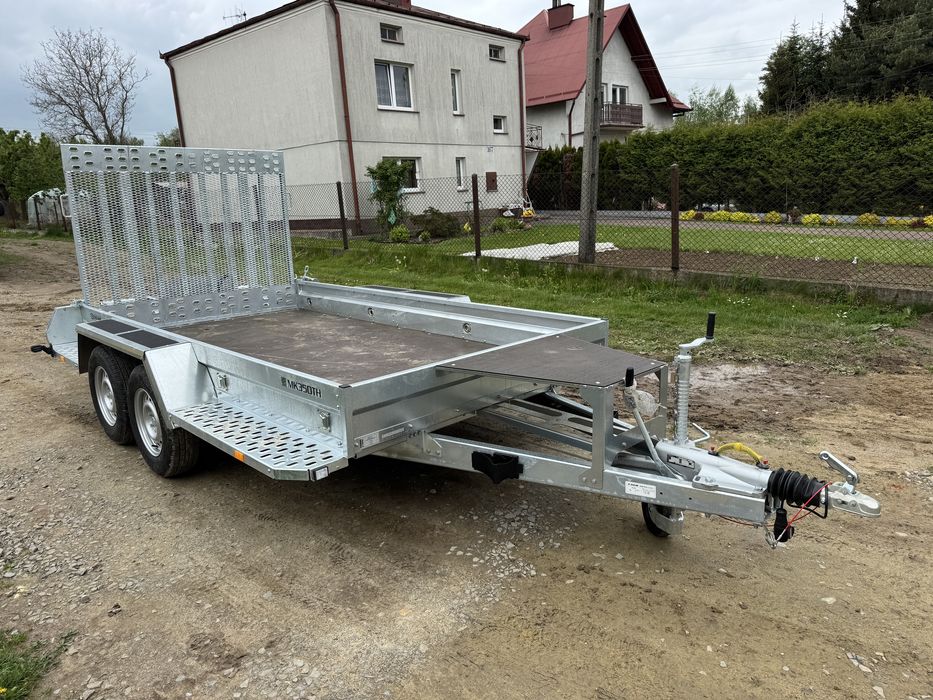 Przyczepa Zasław MK 350TH pod minikoparkę
