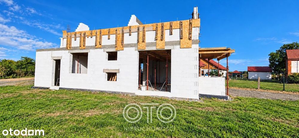 Dom wolnostojący pod Wrocławiem | działka 845m²