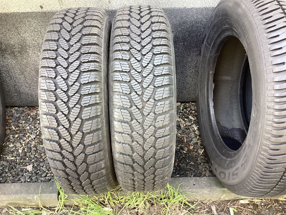 DĘBICA 145/70r13 2szt opony zimowe zima bieżnik 6.4mm 2019r