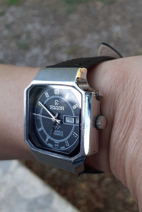 Relógio vintage Ricoh automático