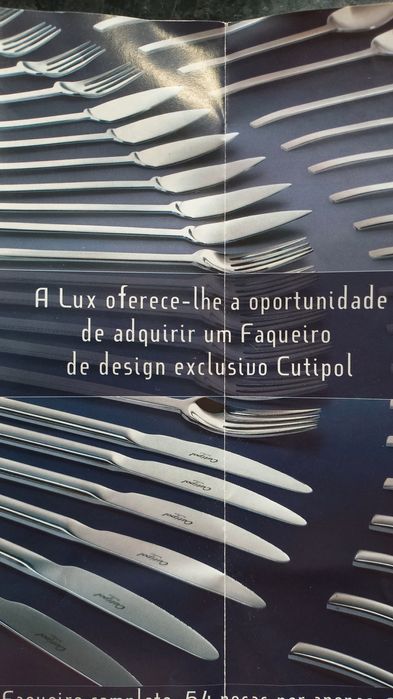 Faqueiro cutipol (revista Lux)- 134 peças