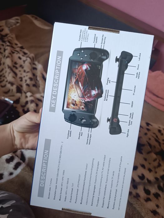 Портативная Игровая приставка (планшет) с 7-дюймовым экраном (портатив