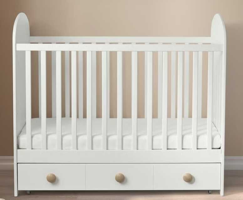 Berço c/gavetas Cinzento com EXTRAS