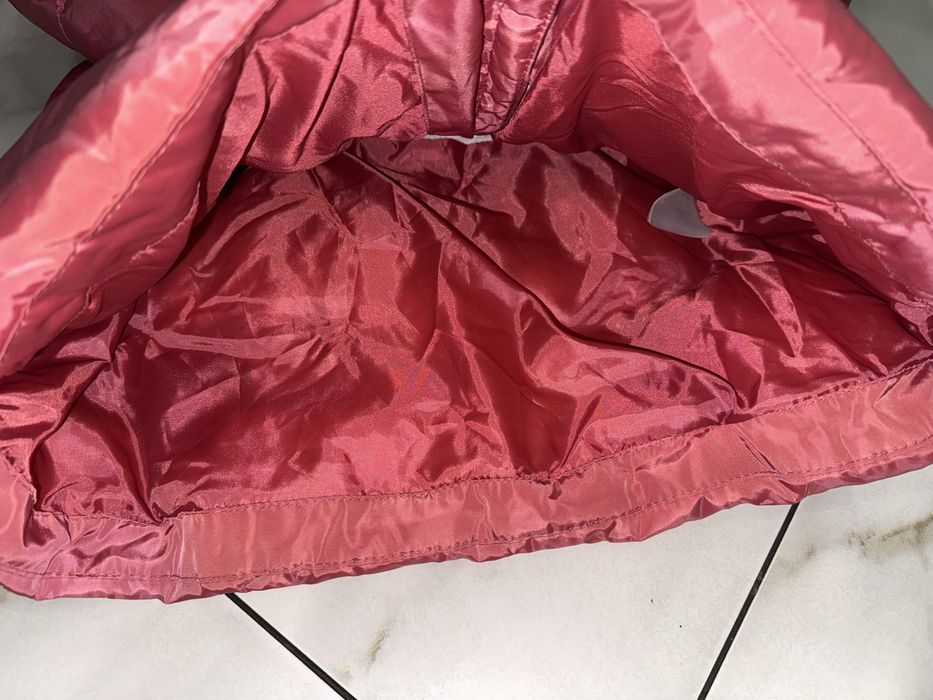 Пудровая розовая зимняя куртка пальто пуховик Y.F.K 12-13-14 (152-164)