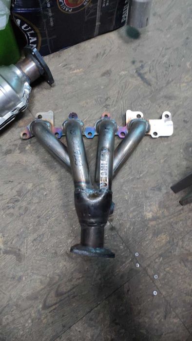 Паук вставка взамен катколлектора, катализатора 4-1 Opel