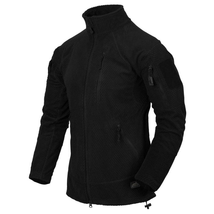 Флісова кофта Helikon Alpha Tactical black