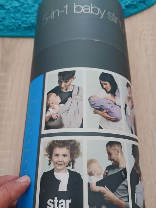 Sling 5 em 1 we made me azul turquesa