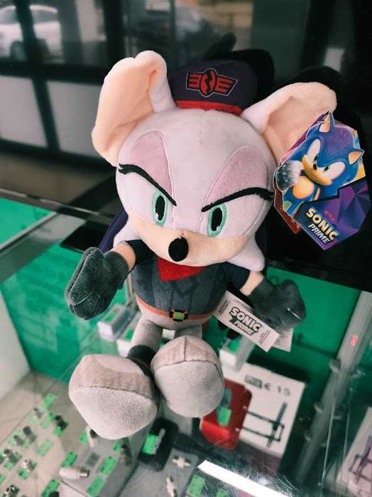 Peluche Sonic Prime NYC Rebel Rouge 32cm