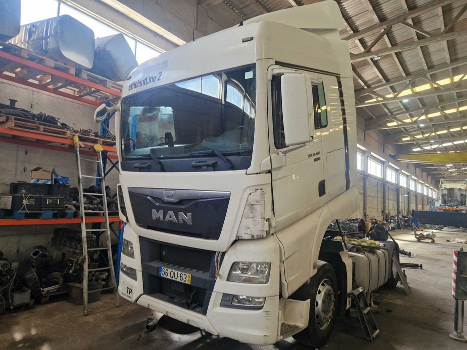 MAN TGX P/ Peças - Ano 2016 - (Motor Avariado) Documentação em dia