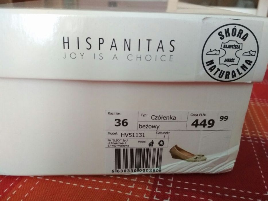 Buty Baleriny Hispanitas
