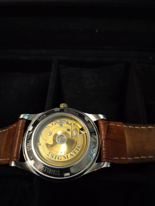 Швейцарские часы Sigma. Open heart.Sigmatic Оригинал