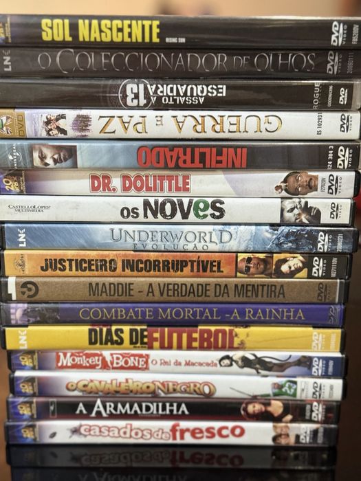 Coleção 63 Dvds 27 ainda selados!