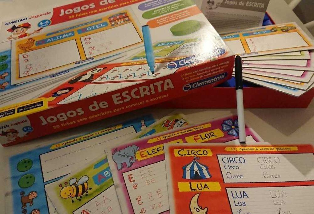 Jogos de Escrita (4-6 anos)