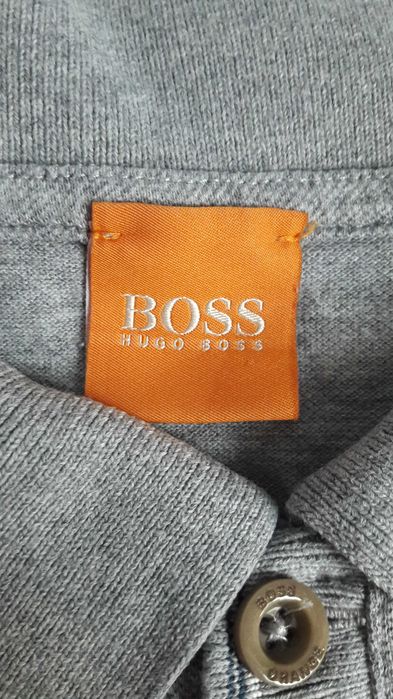 Koszulka polo Hugo Boss Orange z kieszonką