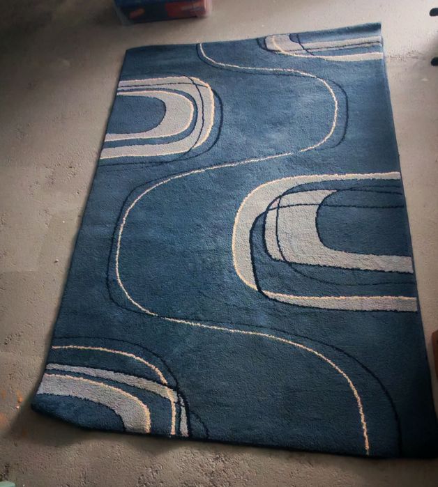 Tapete azul para interior