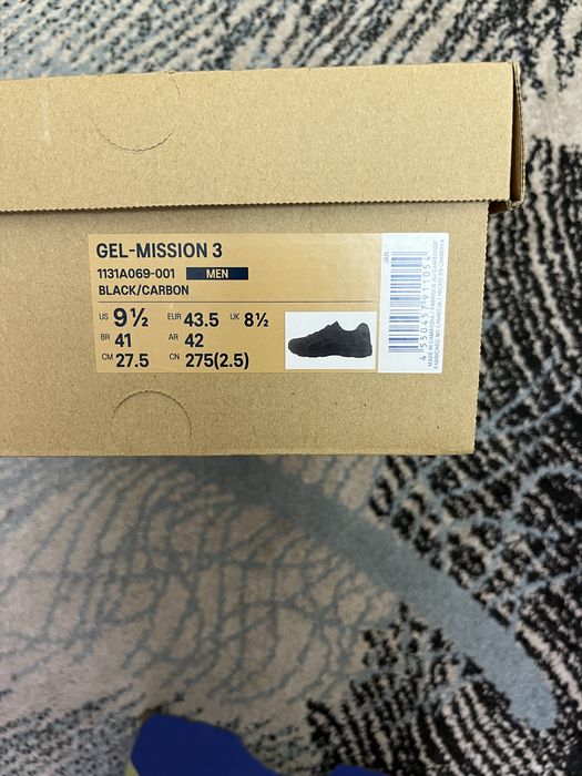 10/10 НОВІ Кросівки ASICS GEL-MISSION 3 EU43.5 | 27.5cm