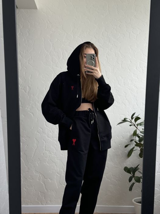 Костюм в стилі Ami (зіпка + штани) в наявності L