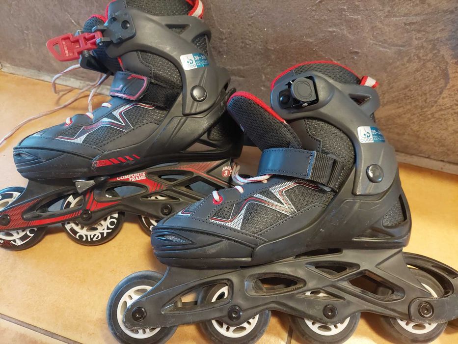 Rolki Oxelo junior rozm 22 - 23,5 cm