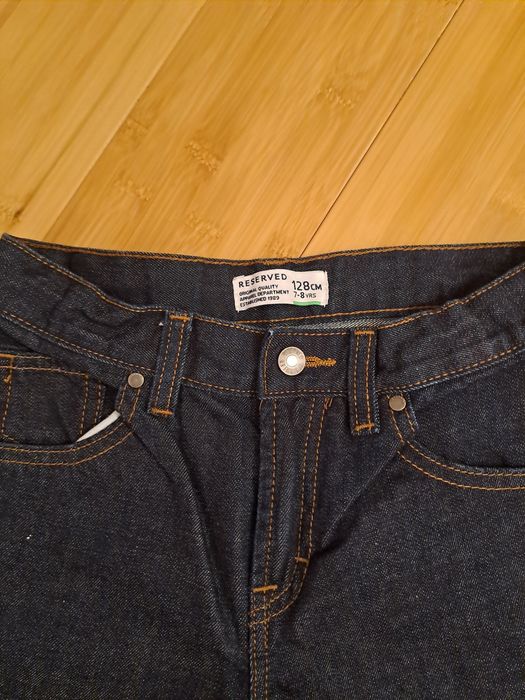 Reserved 5-10-15 2 pary super jeansow dla chłopca na jesień do szkoły