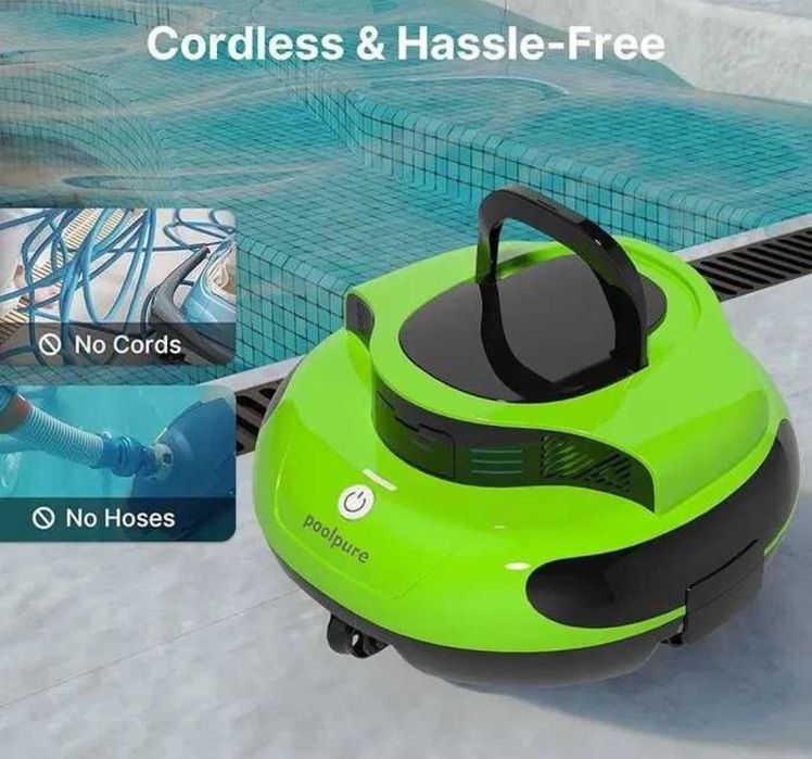 Робот пилосос очищувач басейнів POOLPURE AquaGuard SE II