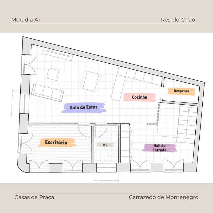 Moradia T3 em construção | Centro histórico da vila