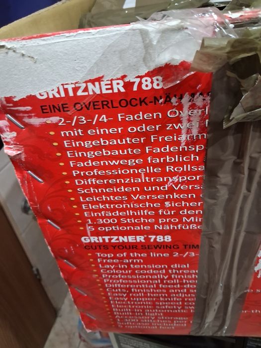 Nowy overlok marki Gritzner