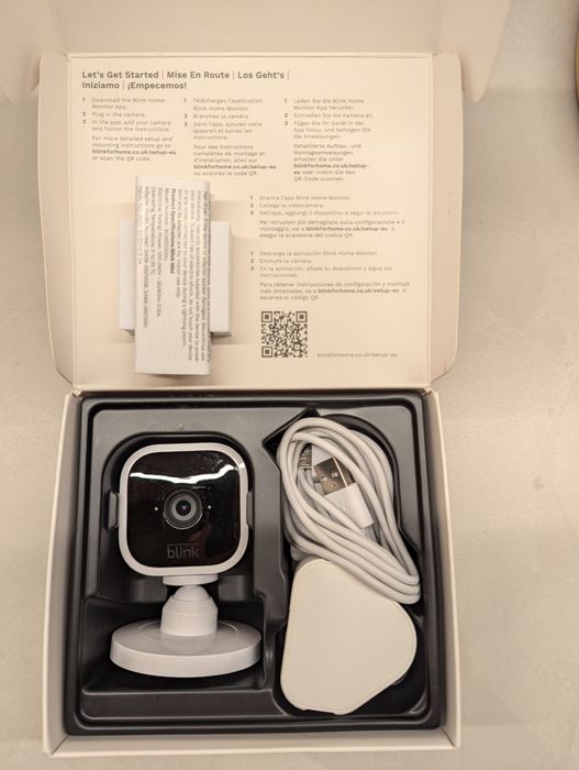 Câmara segurança inteligente | Blink Mini