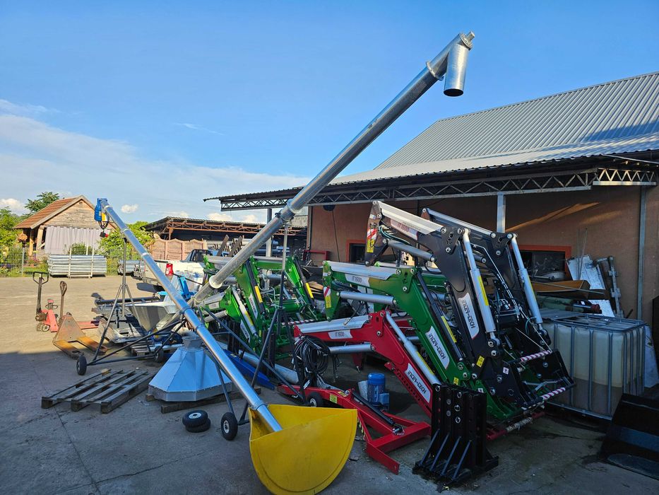 Nowe elementy przedłużające przenośnik ślimakowy żmijka do zboża