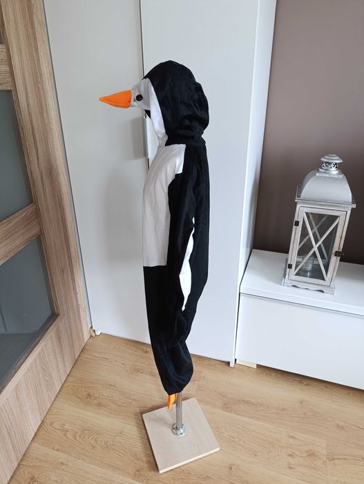 Strój karnawałowy PINGWIN PINGWINA PTAK kostium 110/116  (190)