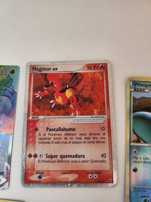Lote de cartas pokemon