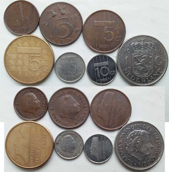 Наборы монет Грузии, Румынии, Швейцарии, Таиланда,