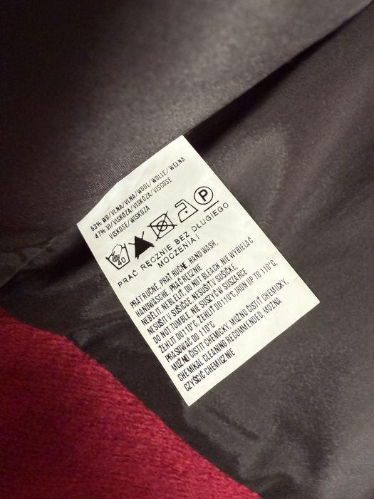 Garsonka, komplet, marynarka, wełniana, spódnica, wełna, elegancka M